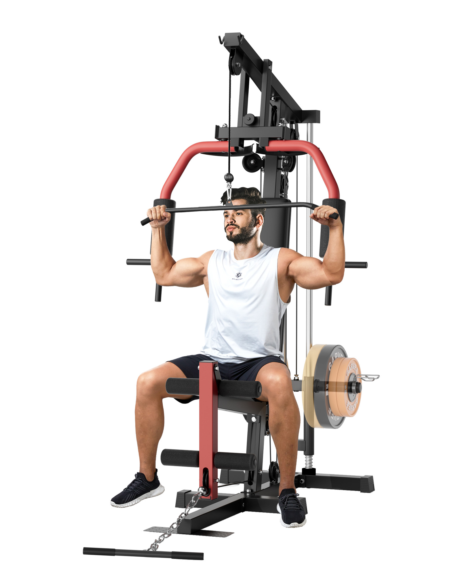 Home Gym Full Setup - 5-In-1 Multifunctional Home Gym Equipment: Full