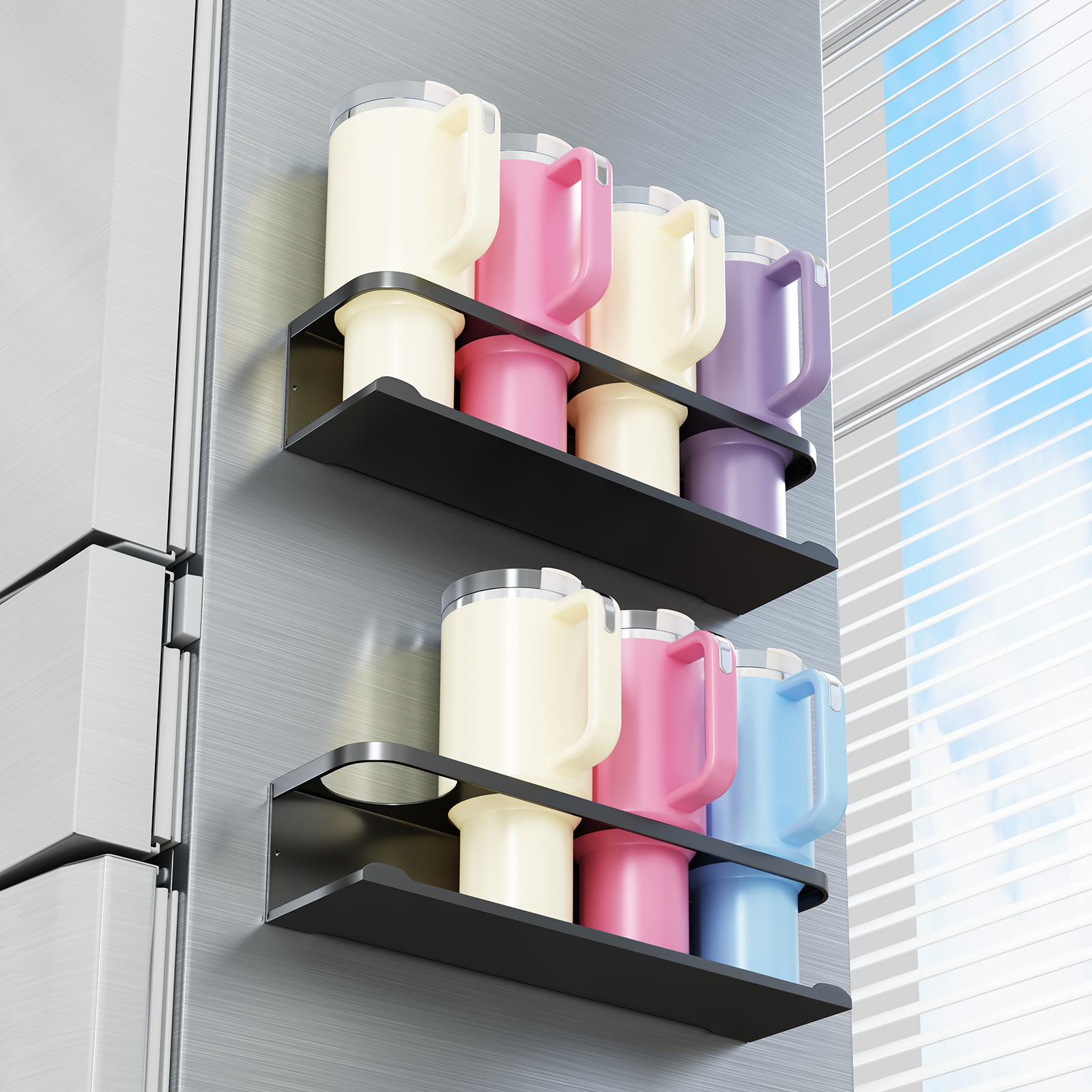 Home Gym On Wall - Magnetic Water Cup Holder, Stylish Sports
