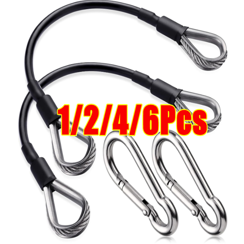 Home Gym Bowflex Machine - 1-6Pcs 25cm Gym Cable Extension Compatible