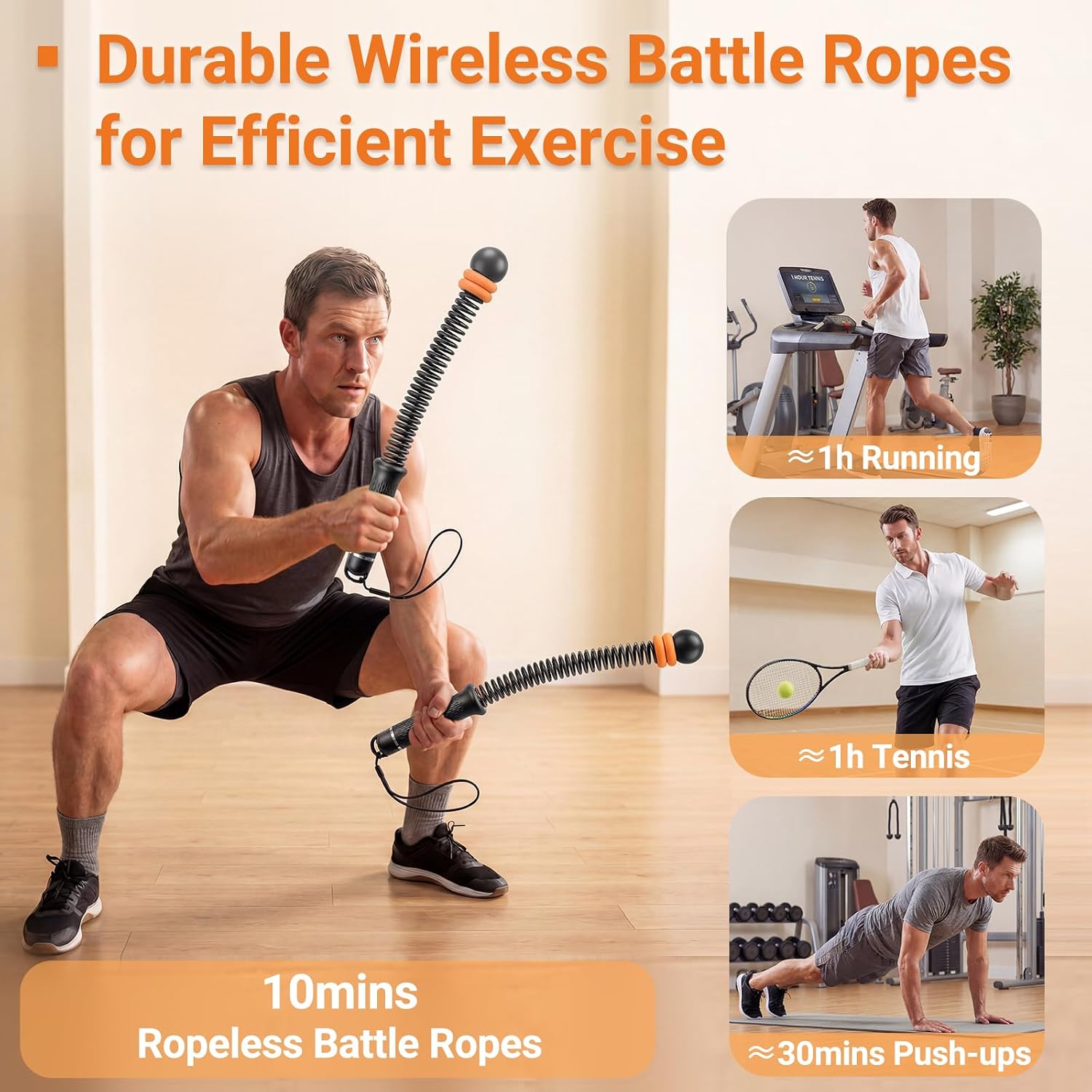 Adjustable Ropeless Battle Rop – обзор и цена Home Gym Build