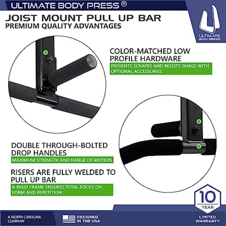 Joist Mount Pull Up Bar for Ho – обзор и цена Home Gym Pull Up
