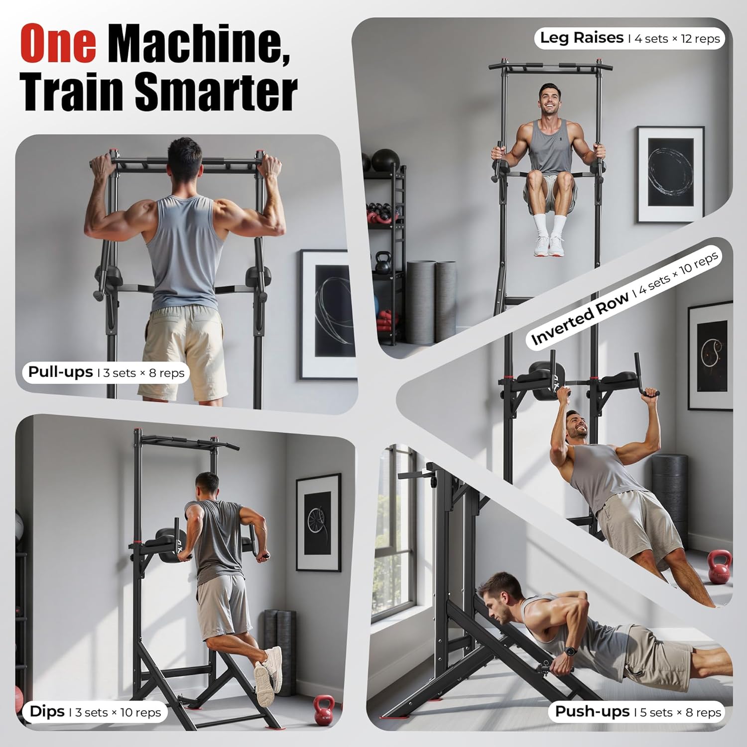 Sportsroyals Power Tower Pull  – обзор и цена Home Gym Pull Up
