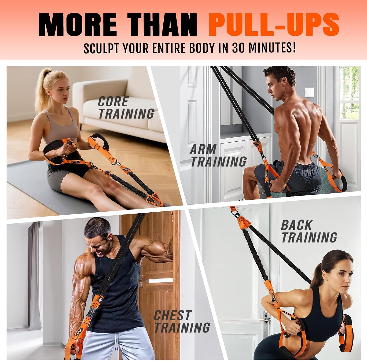 Pull Up Bands, Heavy Duty Resi – обзор и цена Home Gym Full Setup
