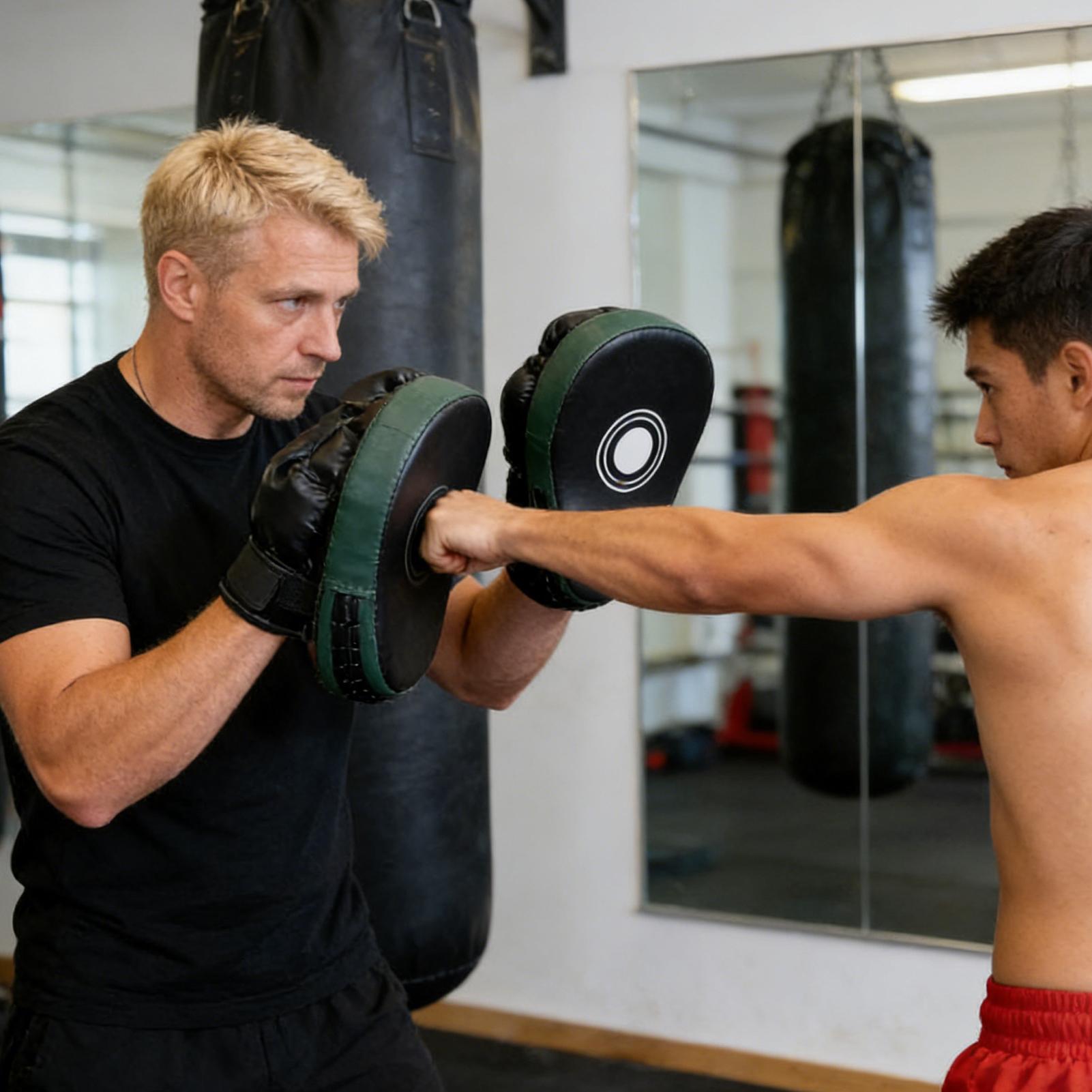Boxing Mitts PU Leather Exerci – обзор и цена Home Gym For Small Spaces
