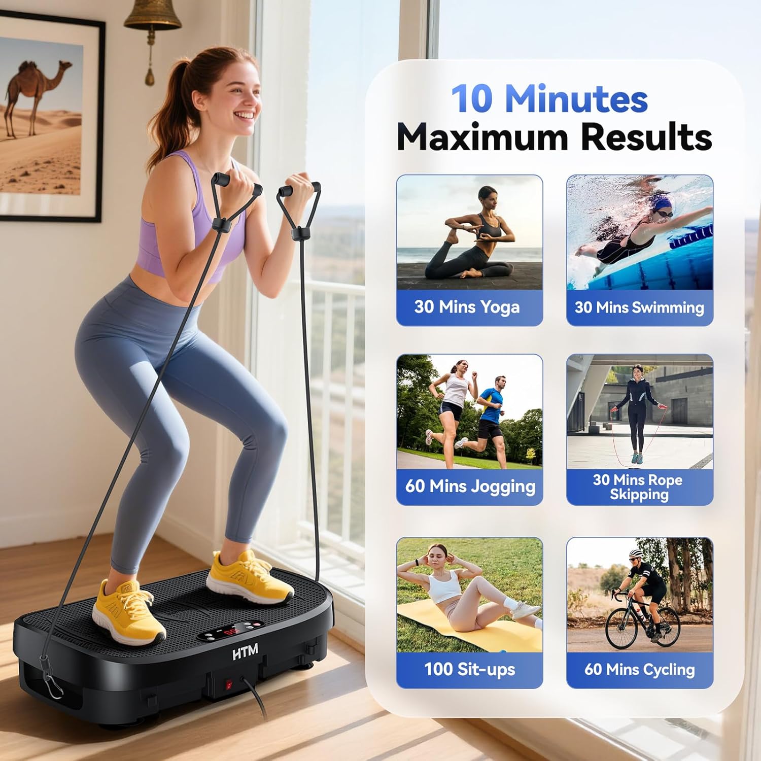Vibration Plate Fat Burning Fi – обзор и цена Home Gym Mini