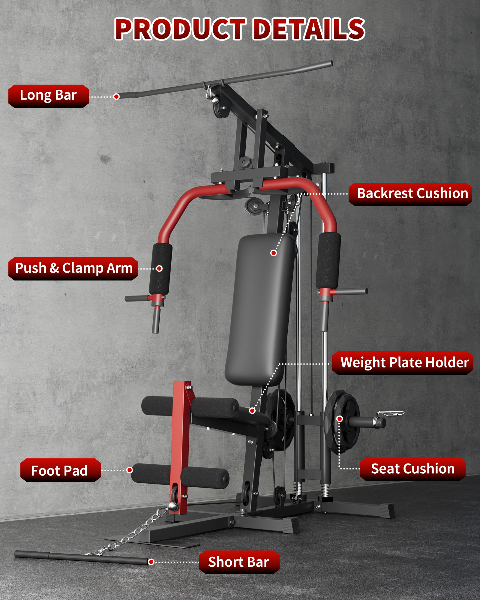 5-In-1 Multifunctional Home Gy – обзор и цена Home Gym Full Setup