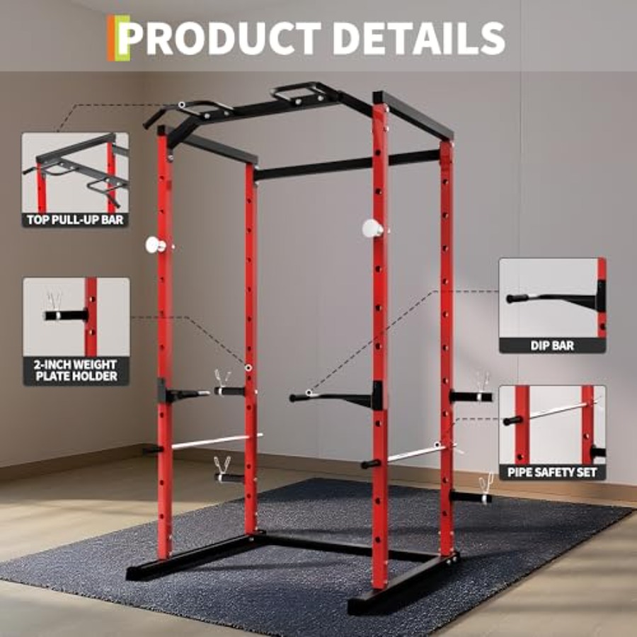 Heavy-Duty Power Cage with Pul – обзор и цена Home Gym Pull Up