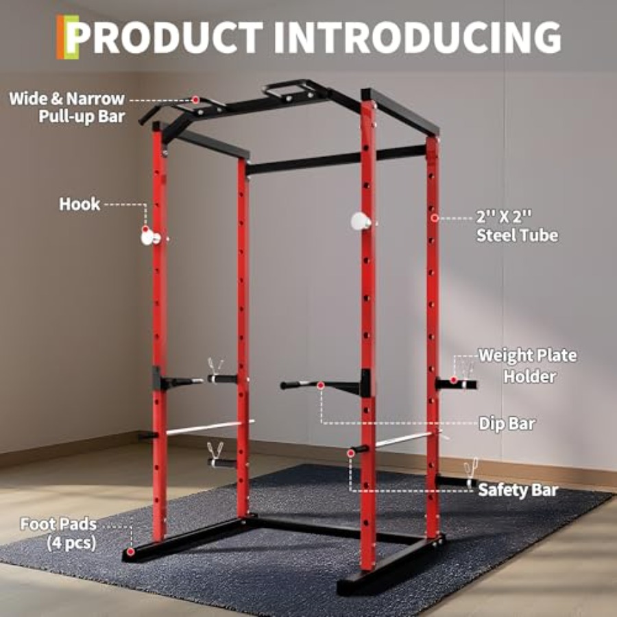 Heavy-Duty Power Cage with Pul – обзор и цена Home Gym Pull Up