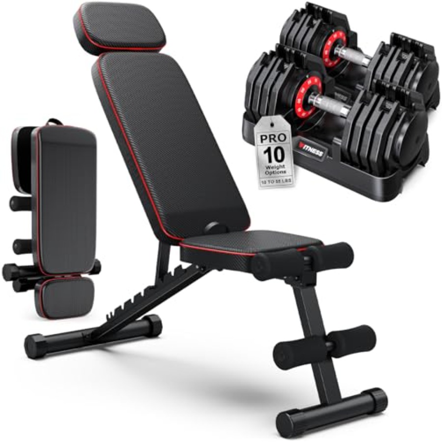 Adjustable Dumbbells Set of 2, – обзор и цена Home Gym For Small Spaces