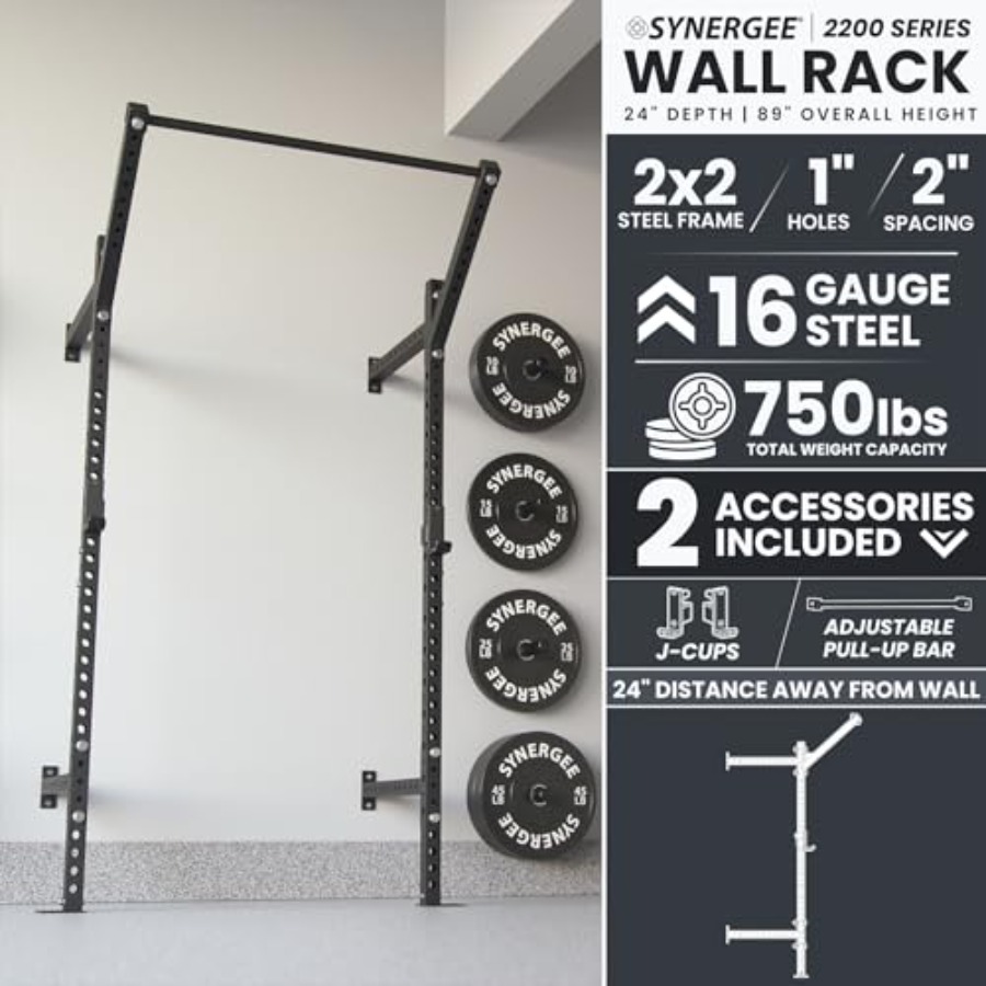 Wall Mounted Squat Rack for ho – обзор и цена Home Gym Pull Up