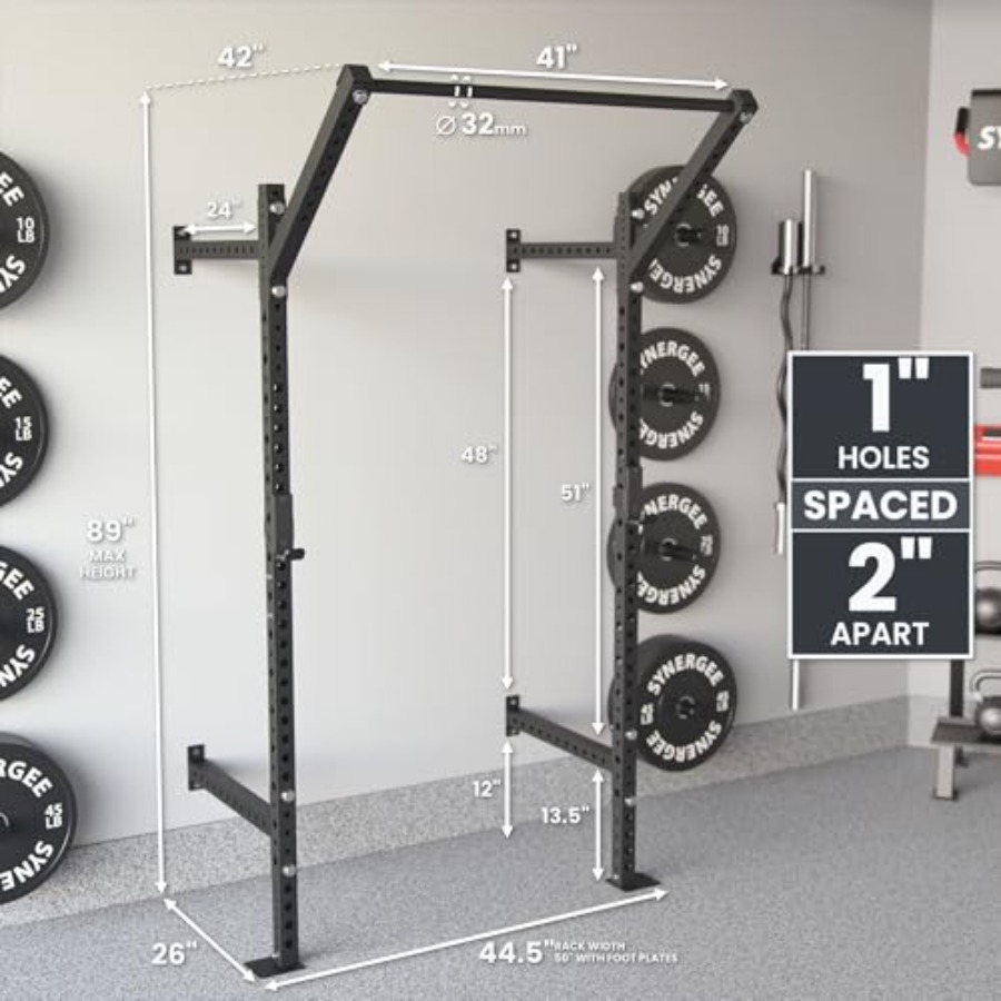 Wall Mounted Squat Rack for ho – обзор и цена Home Gym Pull Up