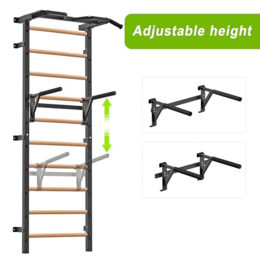 Wall Mounted Gymnastic Stall B – обзор и цена Home Gym Pull Up