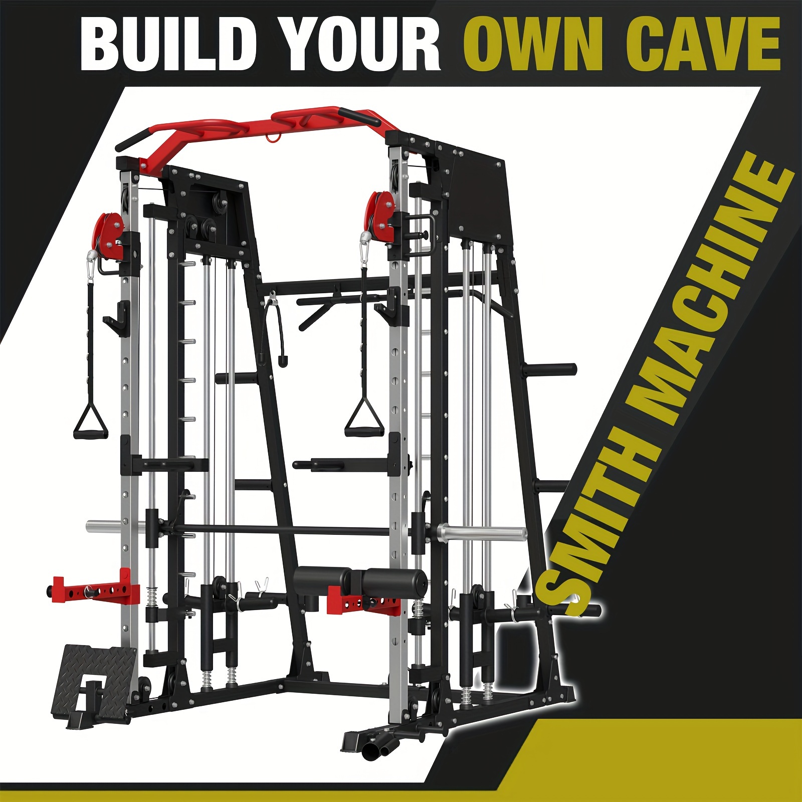 ALL-IN-ONE 2200lbs Smith Machi – обзор и цена All In One Gym Home Equipment