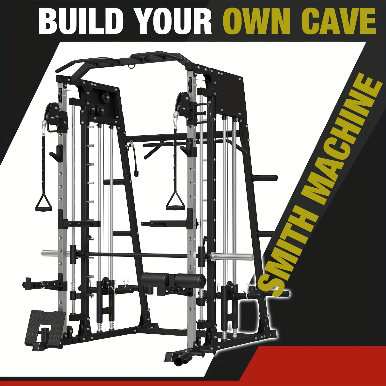 ALL-IN-ONE 2200lbs Smith Machi – обзор и цена All In One Gym Home Equipment