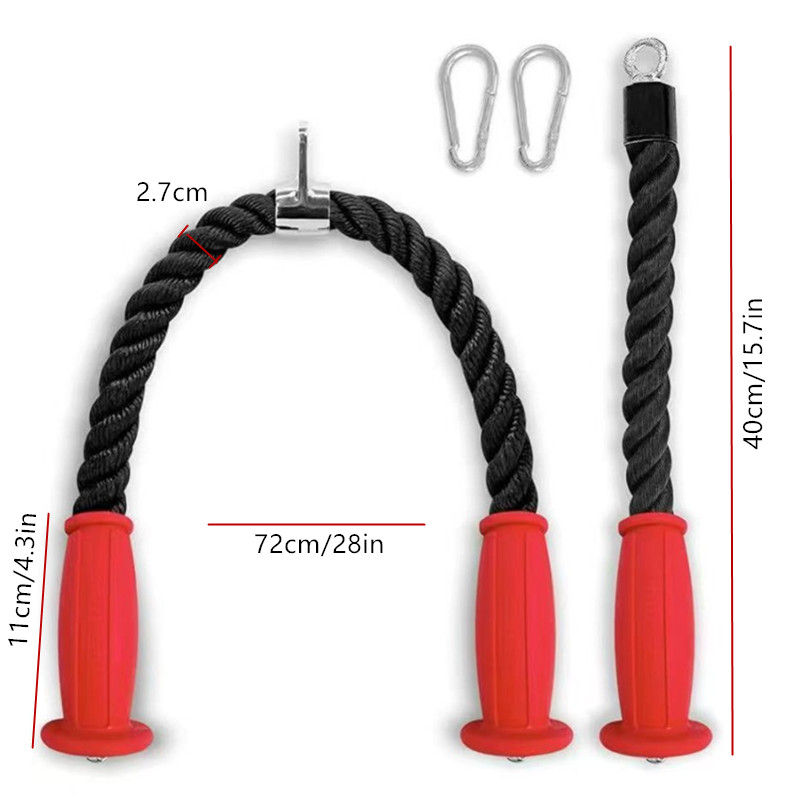 Ergonomic Tricep Ropes Non-Sli – обзор и цена Home Gym Mini
