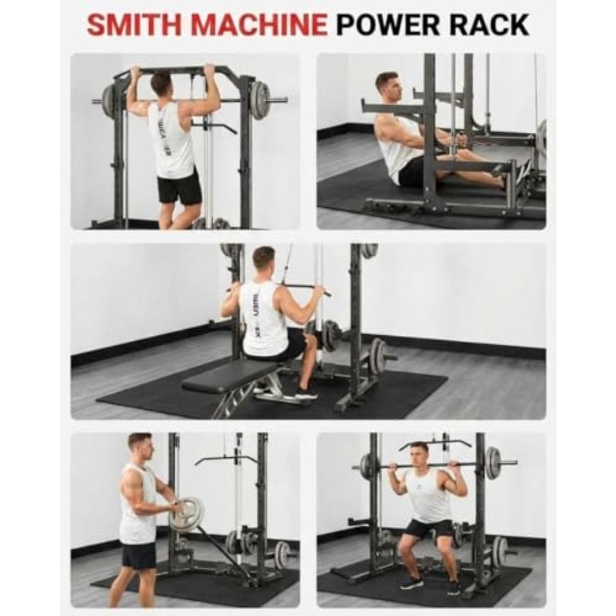 Home gym Smith machine: steel, – обзор и цена Home Gym For Small Spaces
