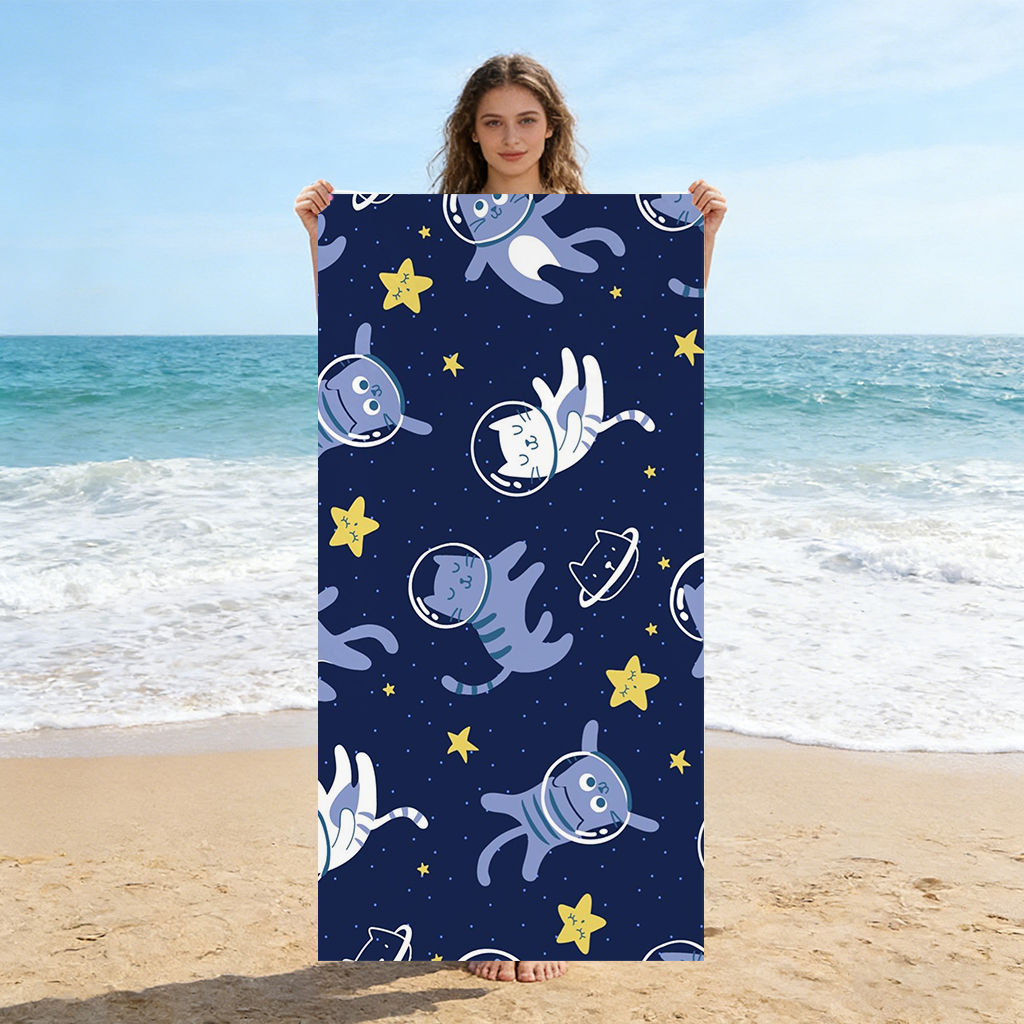 Space Cats Beach Towel Quick-D – обзор и цена Home Gym For Small Spaces