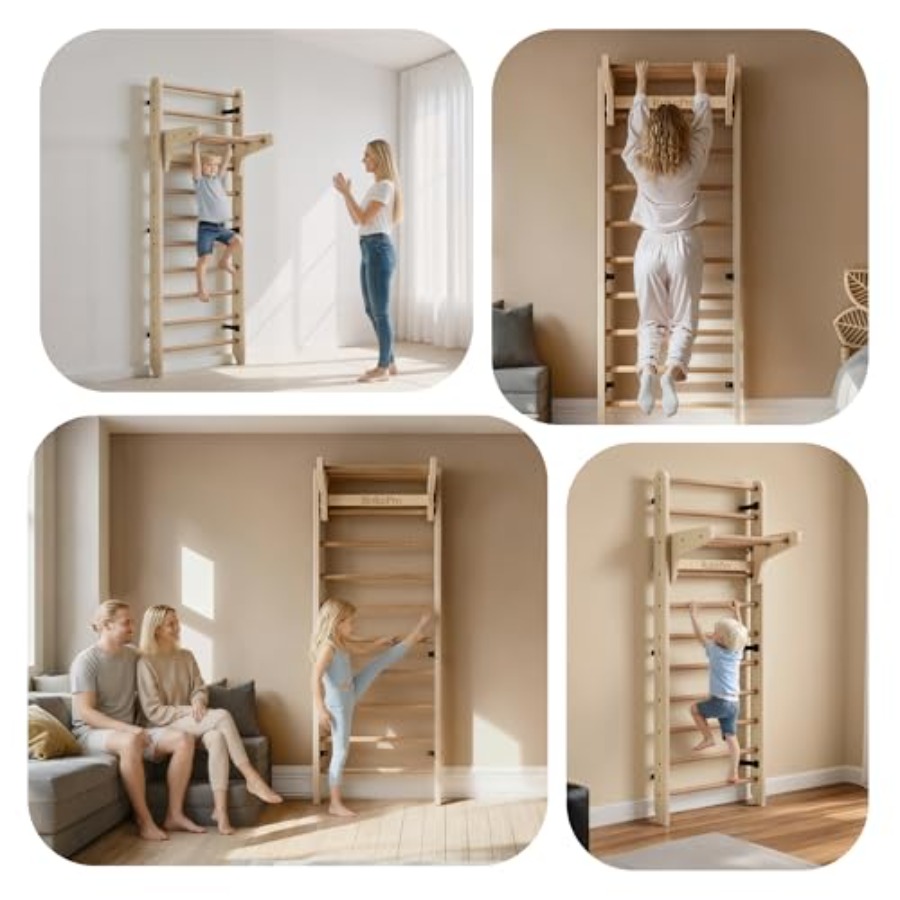 Wall Mounted Wooden Gymnastics – обзор и цена Home Gym On Wall