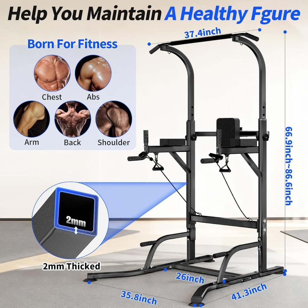 Adjustable Pull Up Tower, Free – обзор и цена Home Gym Pull Up
