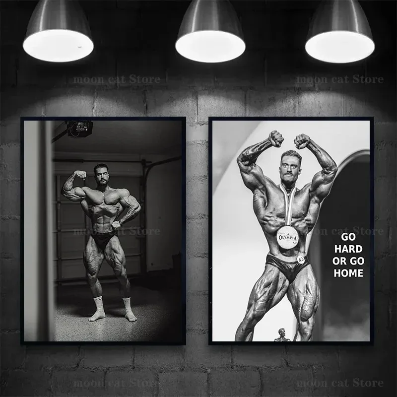 Canvas Painting Chris Bumstead – обзор и цена Home Gym On Wall