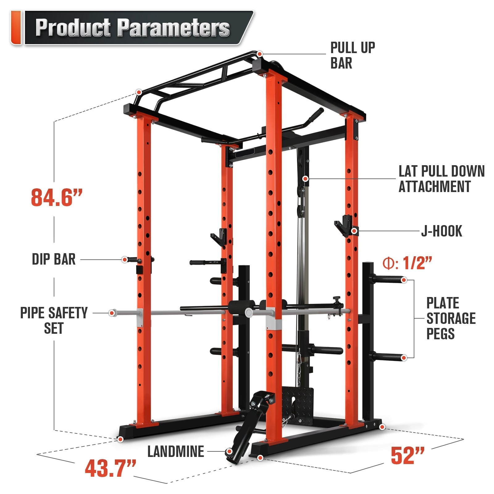 Commercial  Multi-function Pow – обзор и цена Home Gym Fitness