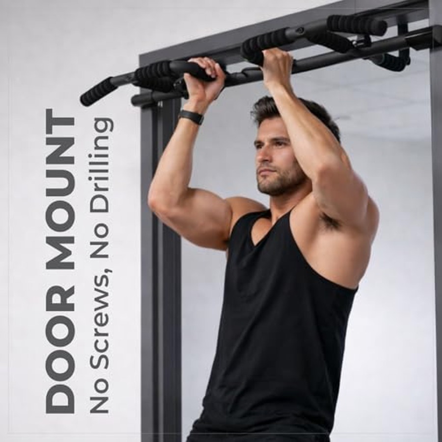Doorway Pull Up Bar Set with S – обзор и цена Home Gym Mini