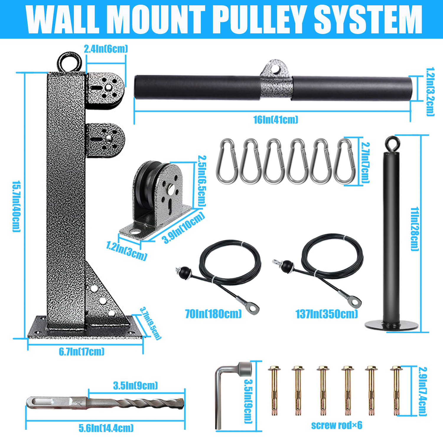 Fitness Wall Mounted Pulley Sy – обзор и цена Home Gym On Wall