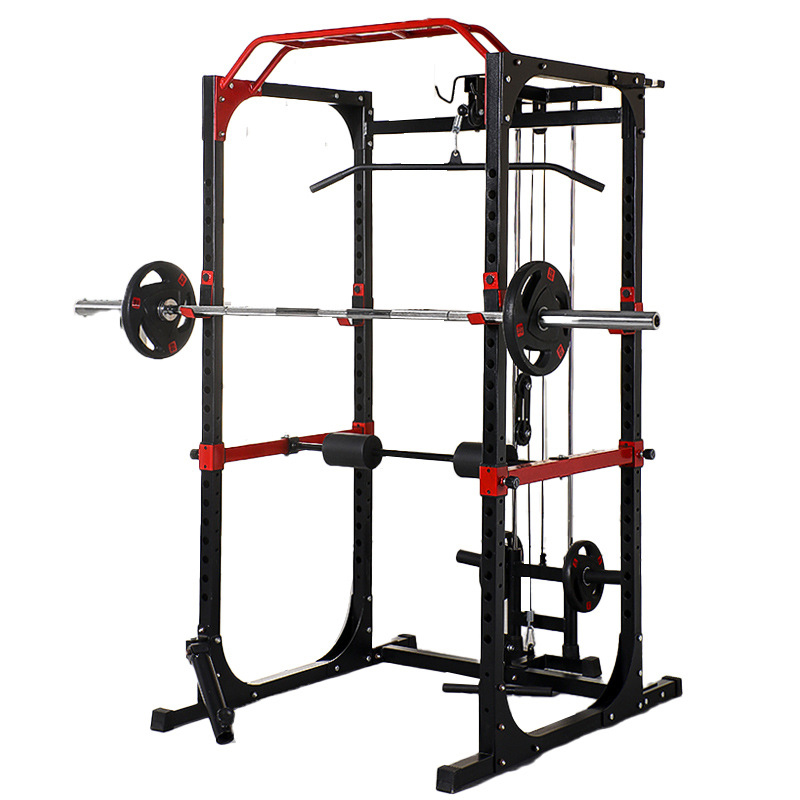Comercial Power Cage Squat Rac – обзор и цена Home Gym Pull Up