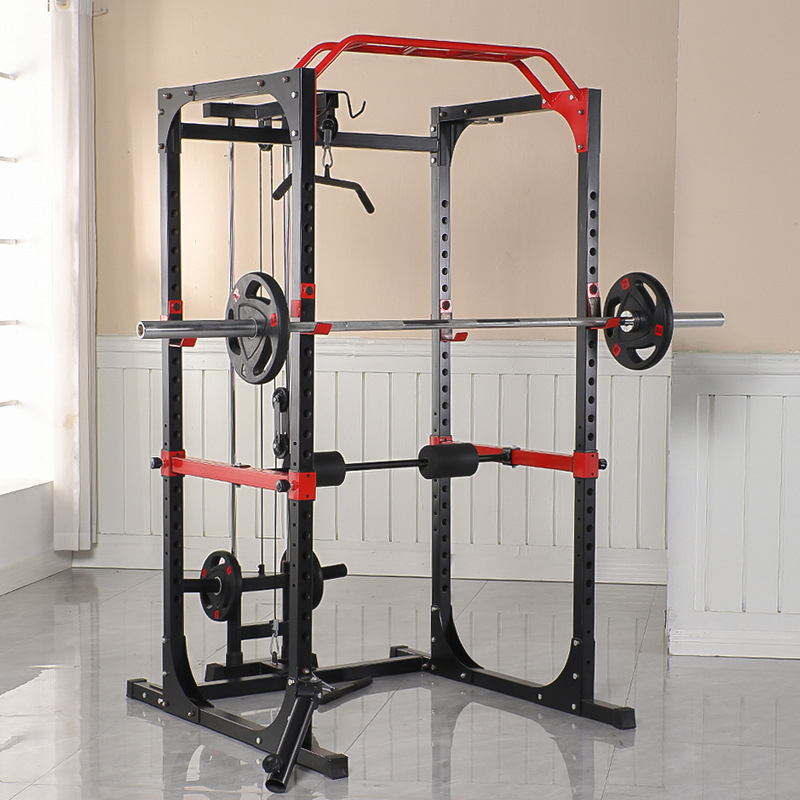 Comercial Power Cage Squat Rac – обзор и цена Home Gym Pull Up