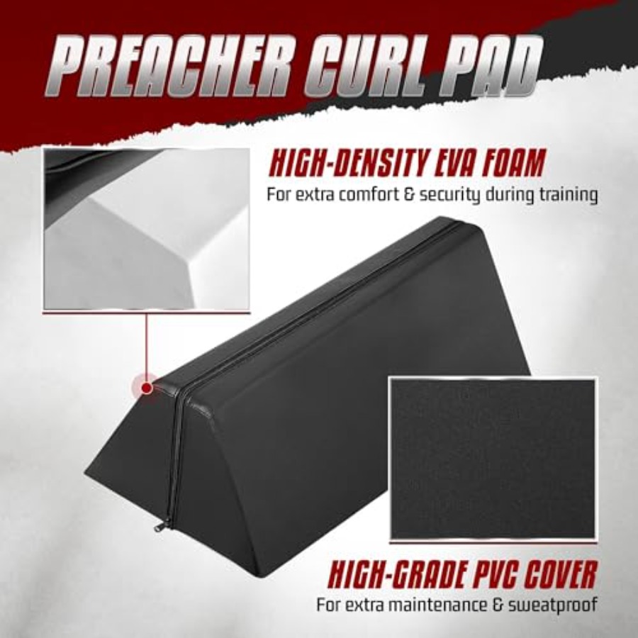 Foam Preacher Curl Pad for Hom – обзор и цена Preacher Curl Pad
