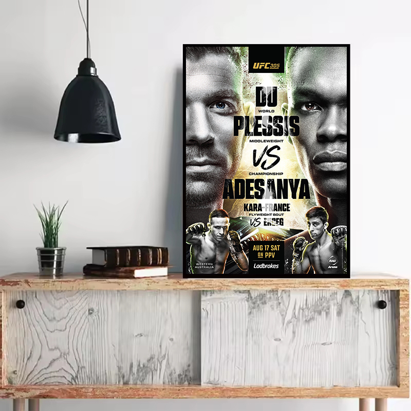 Championship Title Fight Poste – обзор и цена Home Gym On Wall