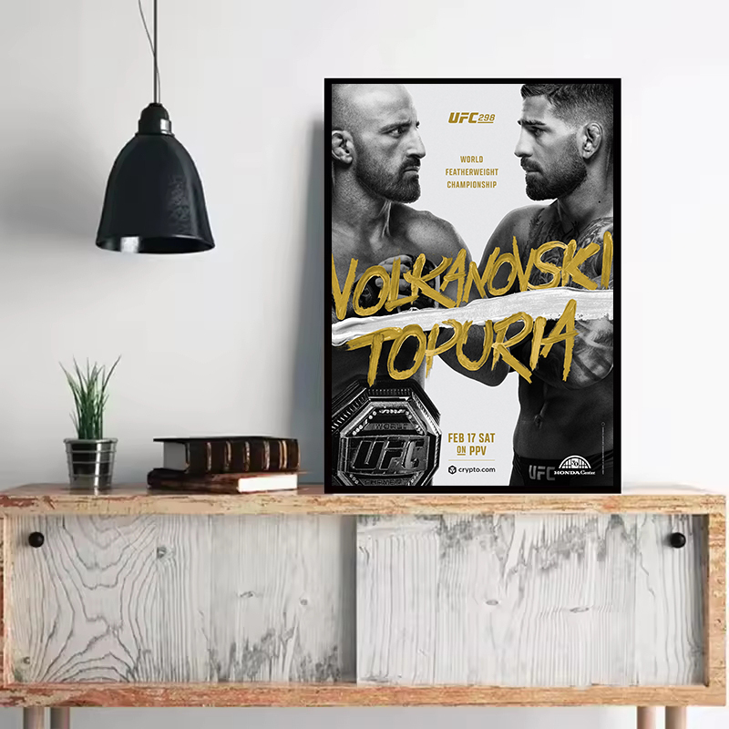 Championship Title Fight Poste – обзор и цена Home Gym On Wall