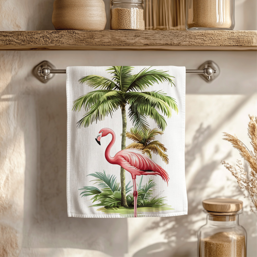1pc Tropical Palm Flamingo Scr – обзор и цена Home Gym Unit