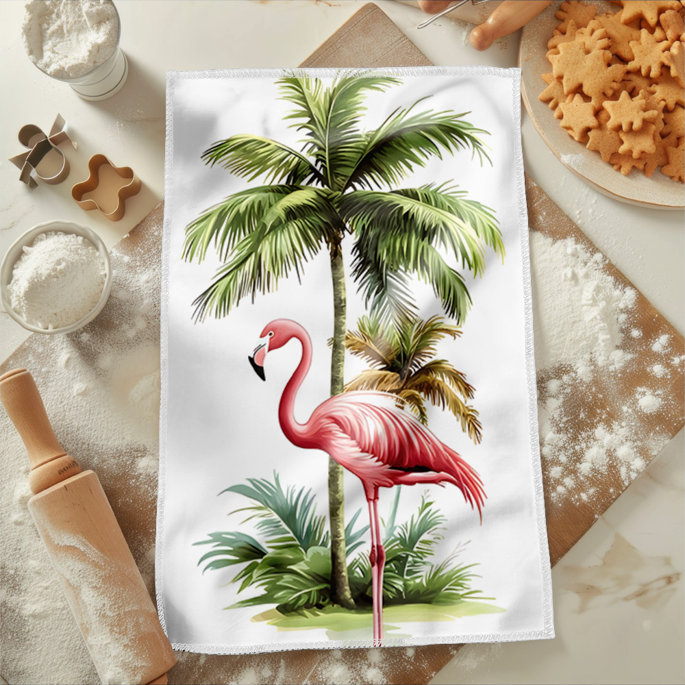 1pc Tropical Palm Flamingo Scr – обзор и цена Home Gym Unit